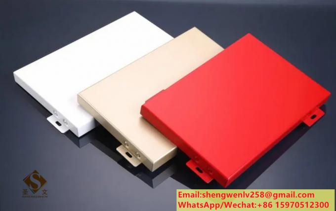 Perforated Metal Screen Panels Aluminium Ceiling For Facade System Wall Cladding Customized 0