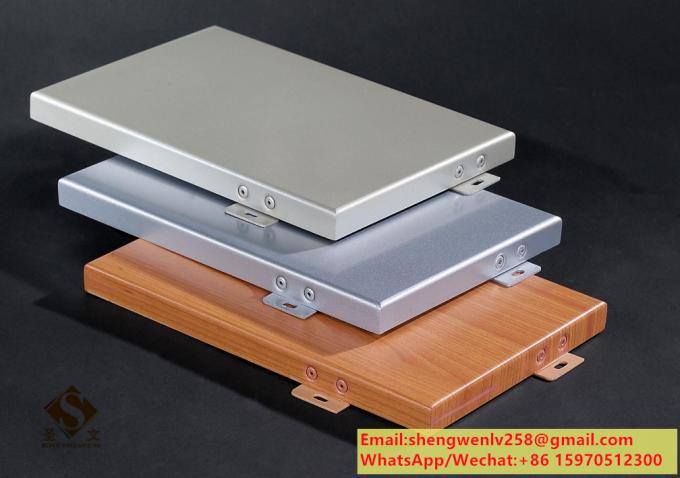 Perforated Metal Screen Panels Aluminium Ceiling For Facade System Wall Cladding Customized 2