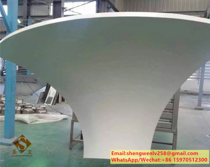 Perforated Metal Screen Panels Aluminium Ceiling For Facade System Wall Cladding Customized 13