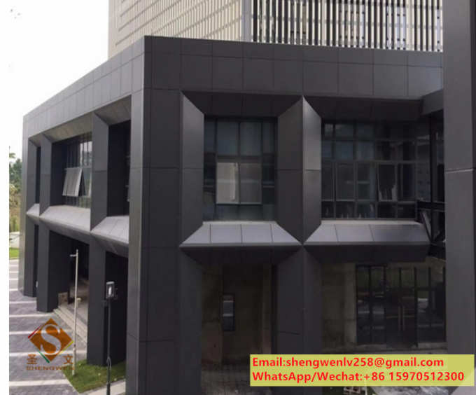 Perforated Metal Screen Panels Aluminium Ceiling For Facade System Wall Cladding Customized 15